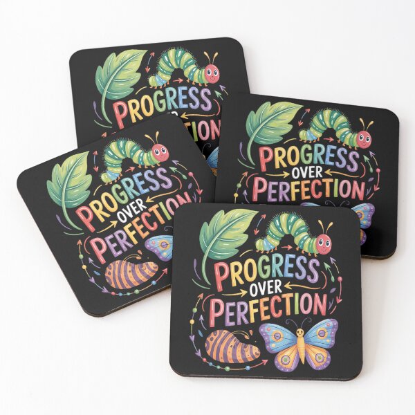 Item preview, Embrace The Journey Progress Over Perfection designed and sold by HaiharryCartoon.