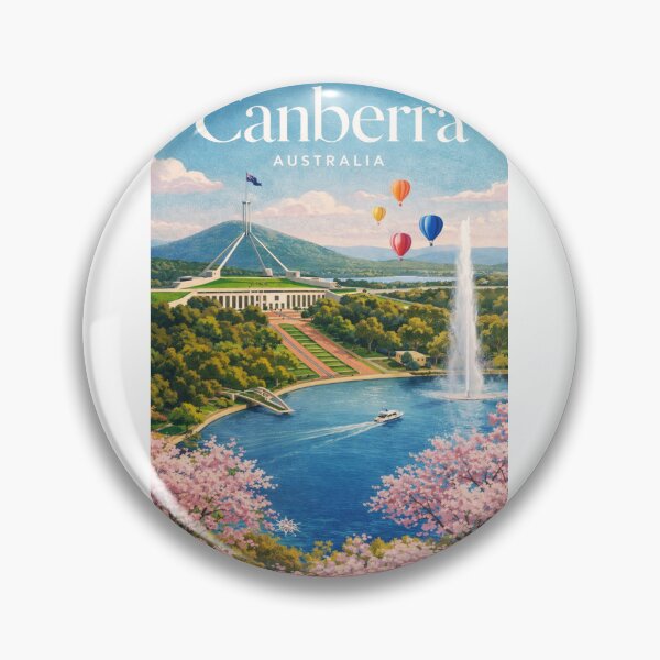 Item preview,  Canberra Lake Burley Griffin Parliament Triangle Australian Capital Territory designed and sold by Aryabek.