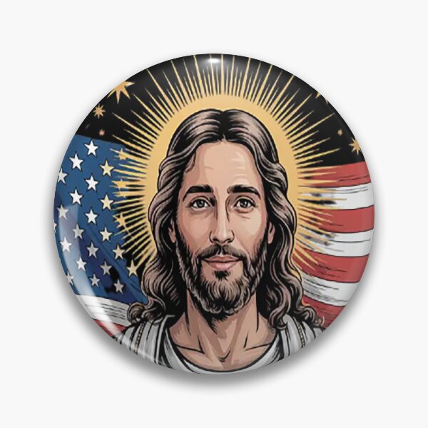 Item preview, Hope Shines Bright Radiant Faith And Freedom Jesus designed and sold by TheRetroStyle.