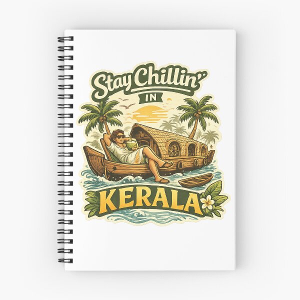 Item preview, Stay Chillin in Kerala Backwaters Houseboat Tropical Sunset India designed and sold by Aryabek.