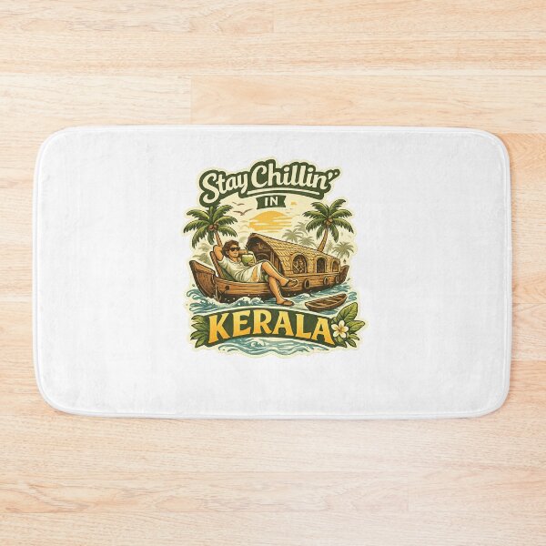 Item preview, Stay Chillin in Kerala Backwaters Houseboat Tropical Sunset India designed and sold by Aryabek.