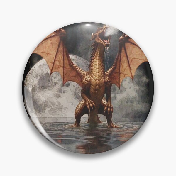 Item preview, A Dragons Moon - Rising Dragon designed and sold by NaturePrints.