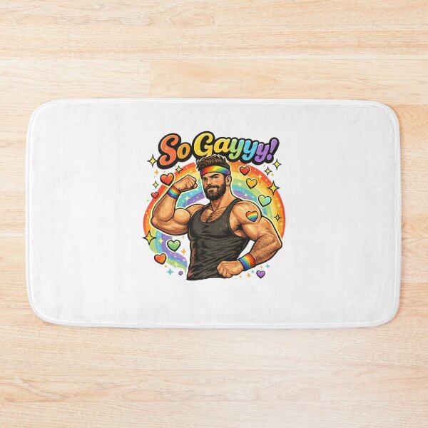 Item preview, So Gayyy Pride Rainbow Strong Confidence LGBTQ Celebration designed and sold by Aryabek.