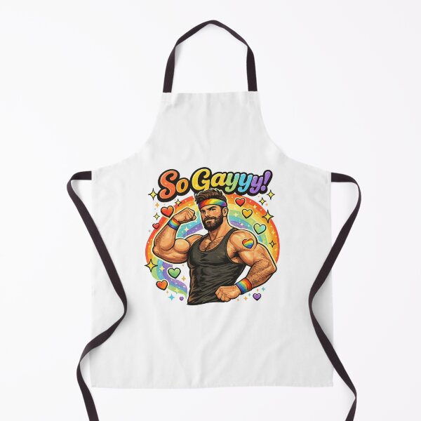 Item preview, So Gayyy Pride Rainbow Strong Confidence LGBTQ Celebration designed and sold by Aryabek.