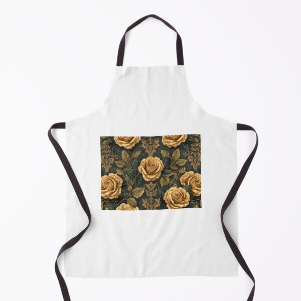 Item preview, vintage gold rose designed and sold by Artchara..