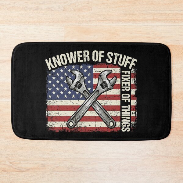 Item preview, Knower of Stuff Fixer of Things Men Mechanic Dad Fathers Day designed and sold by OlakunleOloroz.