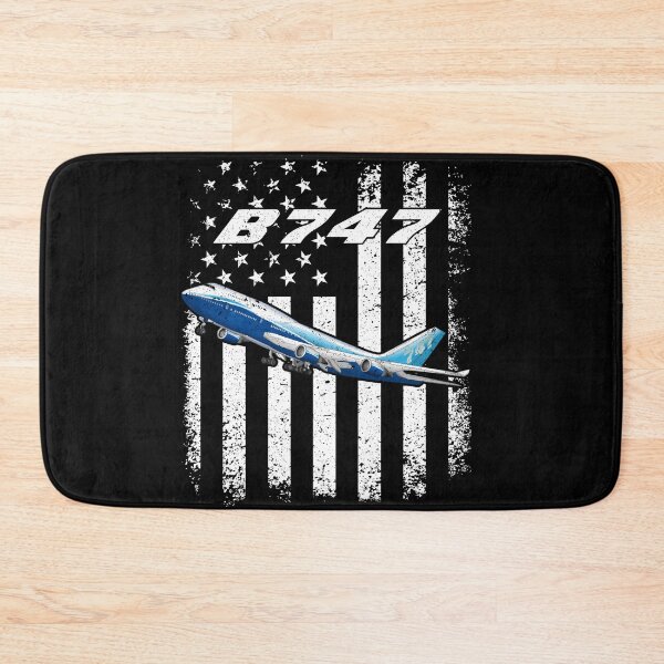 Item preview, B747 Vintage American Flag Aviation designed and sold by Emberglowo.