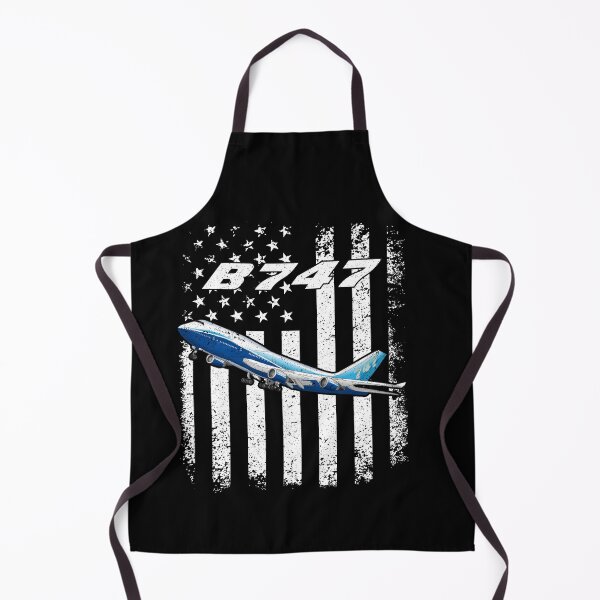 Item preview, B747 Vintage American Flag Aviation designed and sold by Emberglowo.