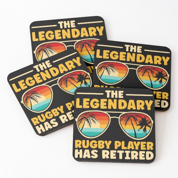 Item preview, The Legendary Rugby Player Has Retired Sunset Vintage designed and sold by GabrieSketcham.