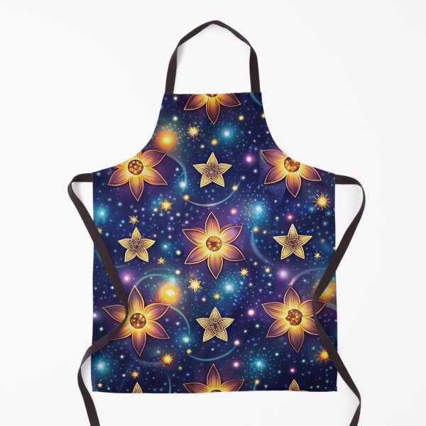 Item preview, Galaxy Floral Seamless Pattern designed and sold by Erik Visnievskij.