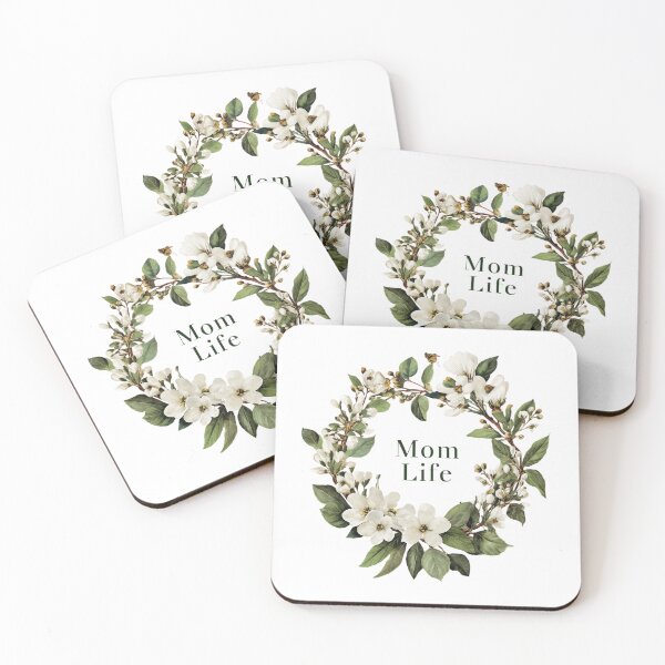 Item preview, Mom Life Botanical Floral Wreath Mother's Day Aesthetic designed and sold by BigStar-Cart.