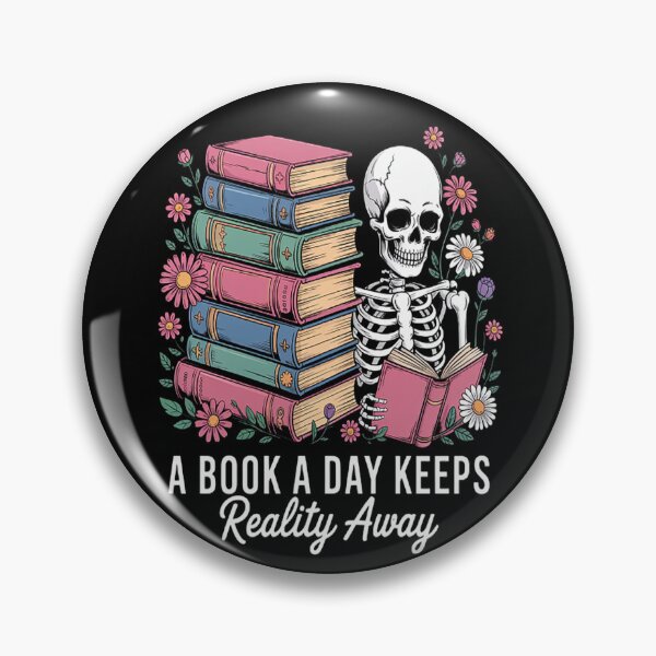 Item preview, Escape A Book A Day Keeps Reality Away designed and sold by HaiharryCartoon.