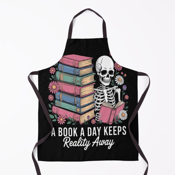 Item preview, Escape A Book A Day Keeps Reality Away designed and sold by HaiharryCartoon.