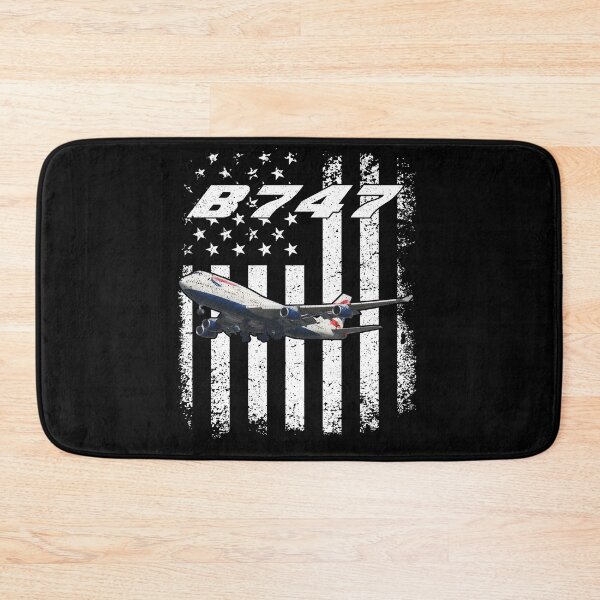 Item preview, B747 Patriotic Jumbo Jet Shirt designed and sold by Emberglowo.
