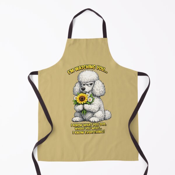 Item preview, Suspicious Dog with sunflower-Funny Cute meme Dog Design designed and sold by Silver Stone.