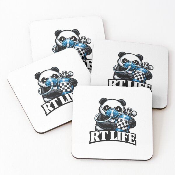 Item preview, Respiratory Therapist Panda RT Life Funny Oxygen Therapy Medical Humor designed and sold by ClinicalHubs.