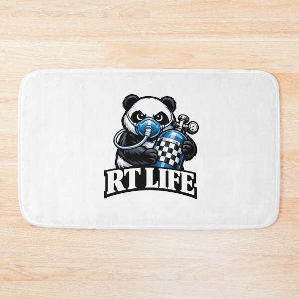 Item preview, Respiratory Therapist Panda RT Life Funny Oxygen Therapy Medical Humor designed and sold by ClinicalHubs.