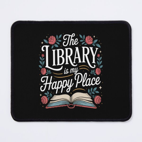 Item preview, Escape In Words The Library Is My Happy Place designed and sold by HaiharryCartoon.