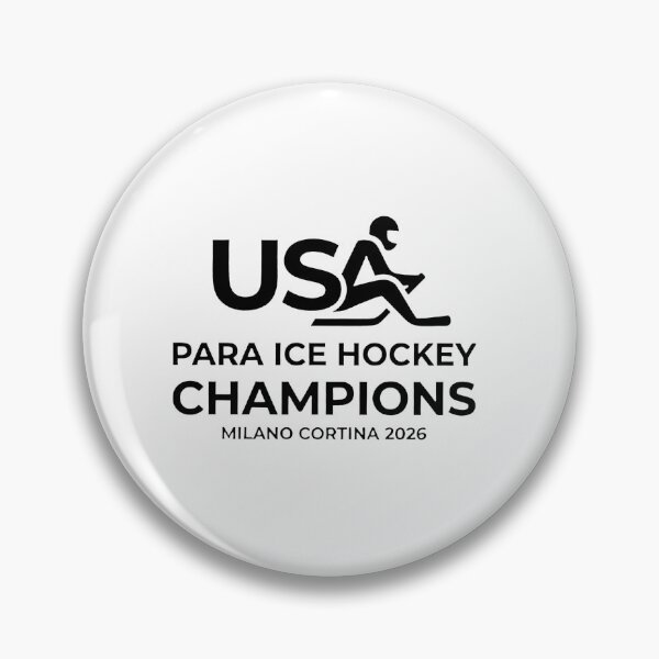 Item preview, USA Para Ice Hockey Champions Milano Cortina 2026 designed and sold by koffmannohe.