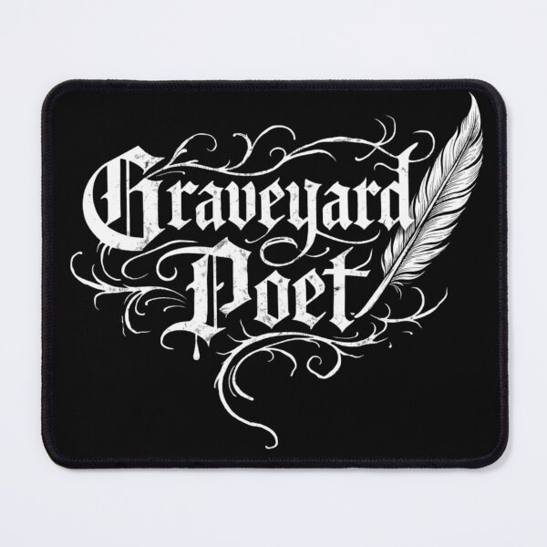 Item preview, Graveyard Poet Gothic – Dark Literary Aesthetic  designed and sold by printedartgoods.