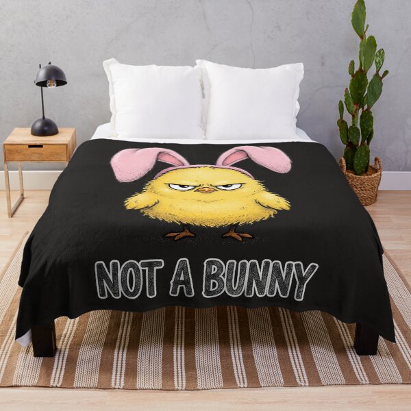 Item preview, Not a Bunny Angry Chick designed and sold by AwesomeBeyondLimits.