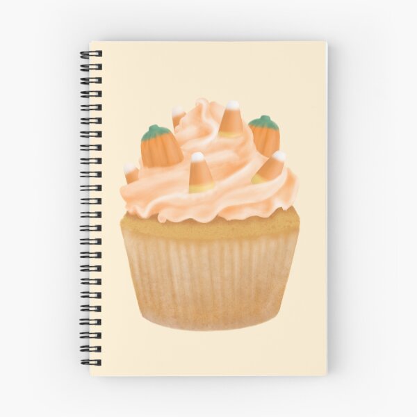 Item preview, Pastel Goth Candy Corn Halloween Cupcake designed and sold by EmpressDestiny.