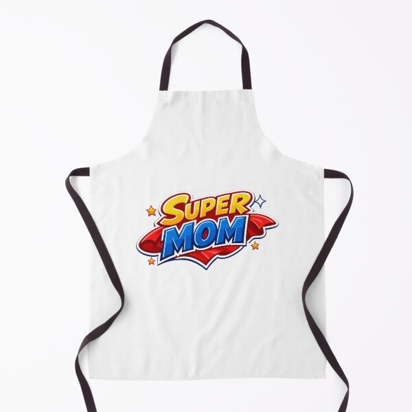 Item preview, Super Mom Comic Style Sticker - Bold Typography & Cape designed and sold by MKreative Studio.