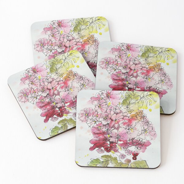 Item preview, Watercolor Blossom Cluster designed and sold by lankard-gallery.