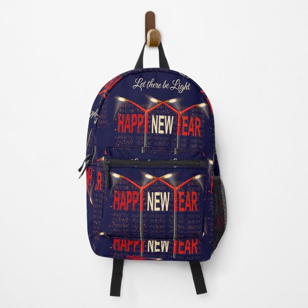 Item preview, Bold Happy New Year Street Light Design designed and sold by LeelaWorks.org.