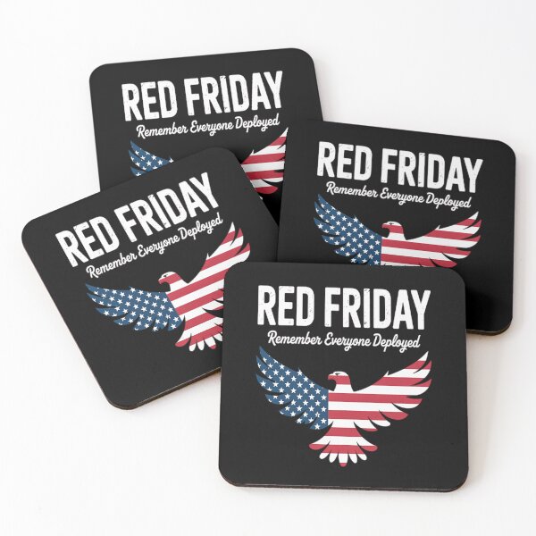 Item preview, R.E.D. Support Our Troops Wear Red On Friday designed and sold by HaiharryCartoon.