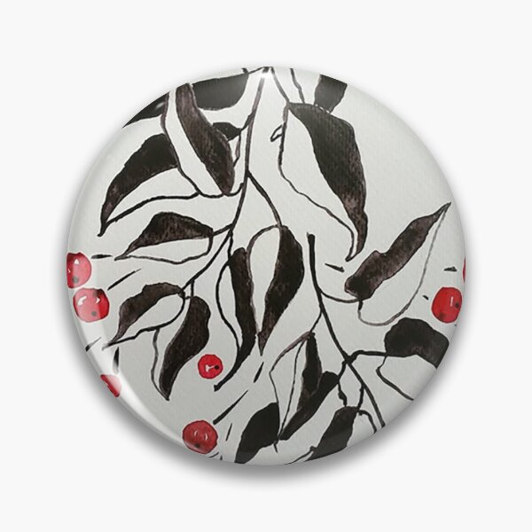 Item preview, Scarlet Berry Branch designed and sold by lankard-gallery.