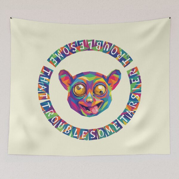 Item preview, ThatTroublesomeTarsier - Crazy designed and sold by Tee-se Me More.