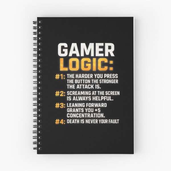 Item preview, Gamer Logic Funny Gaming Rules Humor designed and sold by FGTV2021.