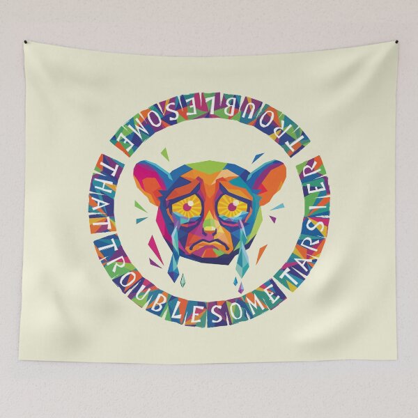 Item preview, ThatTroublesomeTarsier - Crying designed and sold by Tee-se Me More.