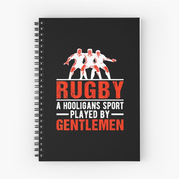 Item preview, Rugby A Hooligans Sport Played By Gentlemen Vintage Rugby Quote designed and sold by GabrieSketcham.
