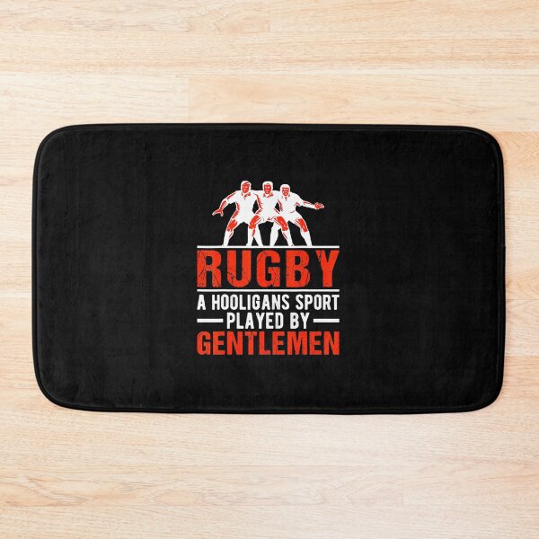 Item preview, Rugby A Hooligans Sport Played By Gentlemen Vintage Rugby Quote designed and sold by GabrieSketcham.