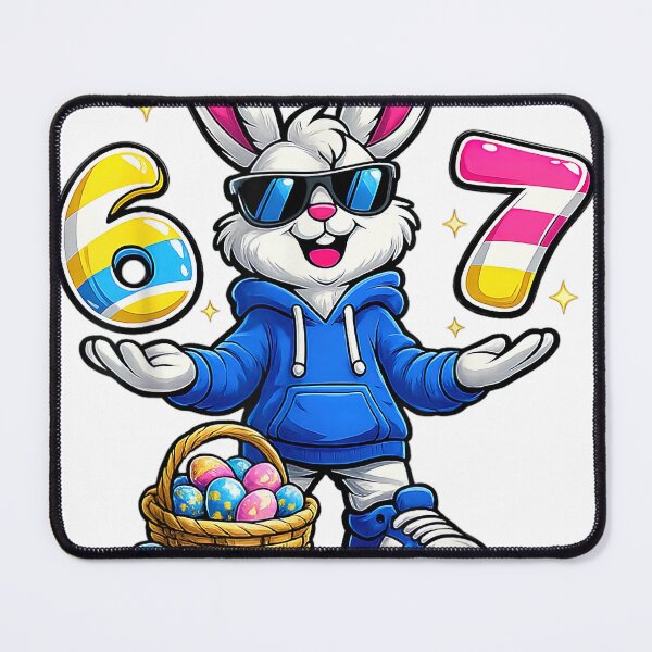 Item preview, Six Seven 67 Easter 6 7 Bunny Basket Stuffers Boys Kids 6-7 designed and sold by alacalac.