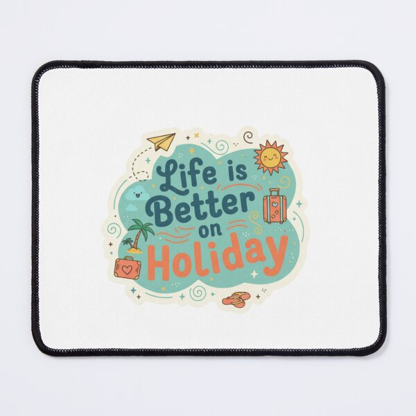 Item preview, Life ist Better on Holiday designed and sold by Koszulkens.