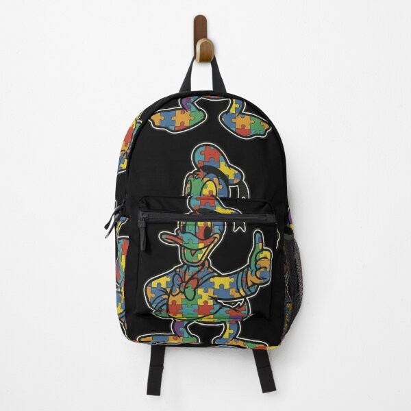 Item preview, Donald Duck Autism Awareness Colorful Puzzle Piece designed and sold by DamianRoy88.