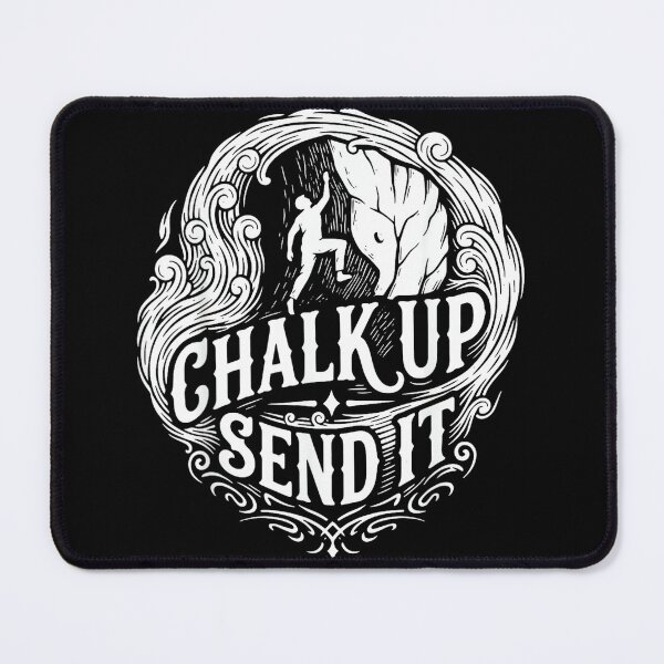 Item preview, Chalk Up Send It Rock Climbing Adventure designed and sold by JoyJRamos.