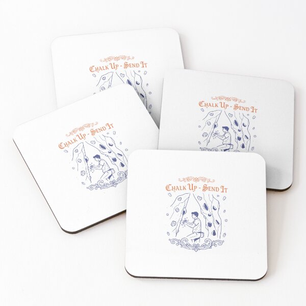 Item preview, Chalk Up Send It Climbing Rock Adventure designed and sold by JoyJRamos.