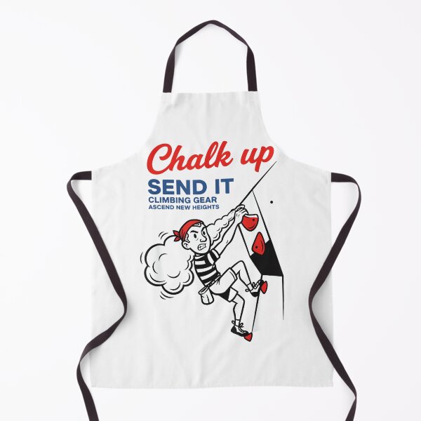 Item preview, Chalk Up Send It Climbing Gear Fun Design designed and sold by JoyJRamos.