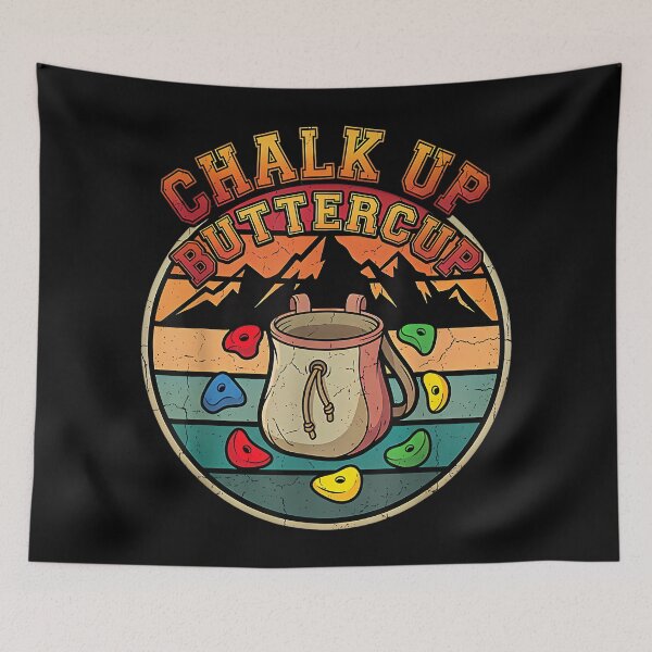 Item preview, Chalk Up Buttercup Rock Climbing Bouldering designed and sold by JoyJRamos.