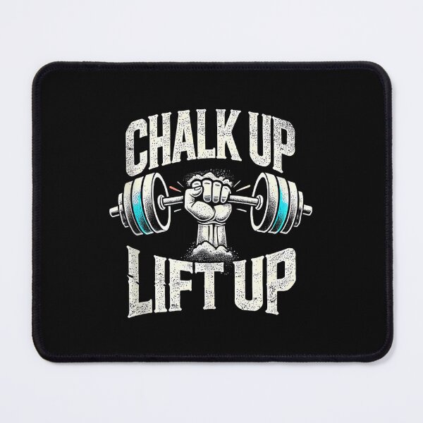 Item preview, Chalk up Lift up - Barbell Bodybuilding designed and sold by JoyJRamos.