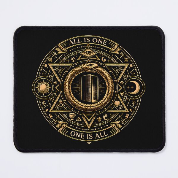 Item preview, Alchemical Ouroboros Sacred Geometry designed and sold by agearb.