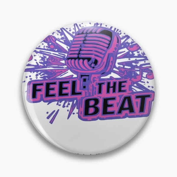 Item preview, Feel the Beat | Retro Microphone Studio Graphic designed and sold by tineldesign.