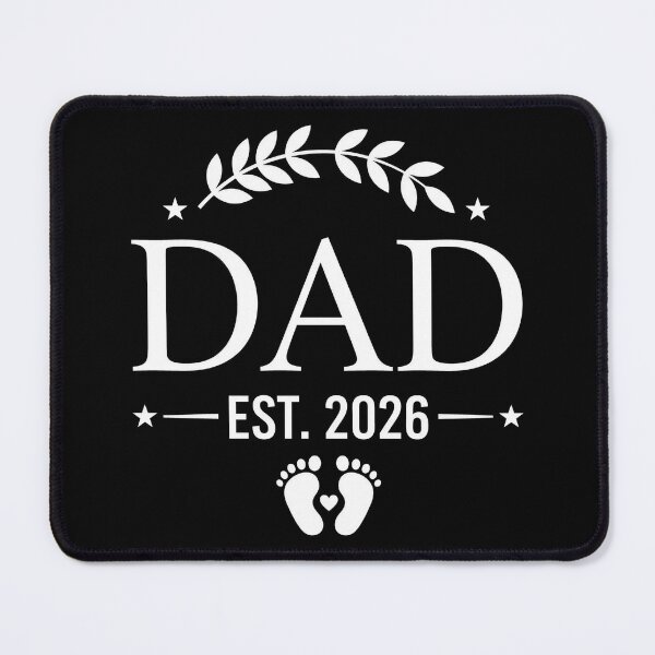 Item preview, New Dad Est. 2026 Fathers Day First Time Dad Promoted to Dad designed and sold by OlakunleOloroz.