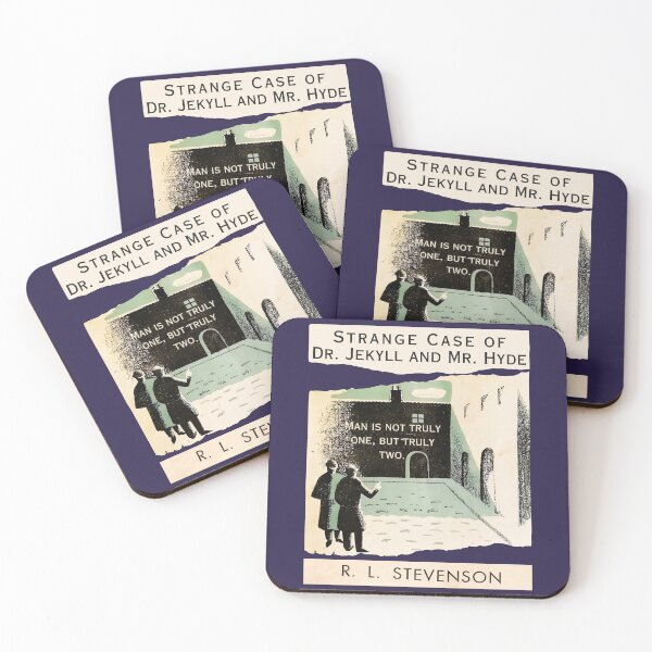 Item preview, Robert Louis Stevenson quote: Man is not truly one, but truly two. designed and sold by artbleed.