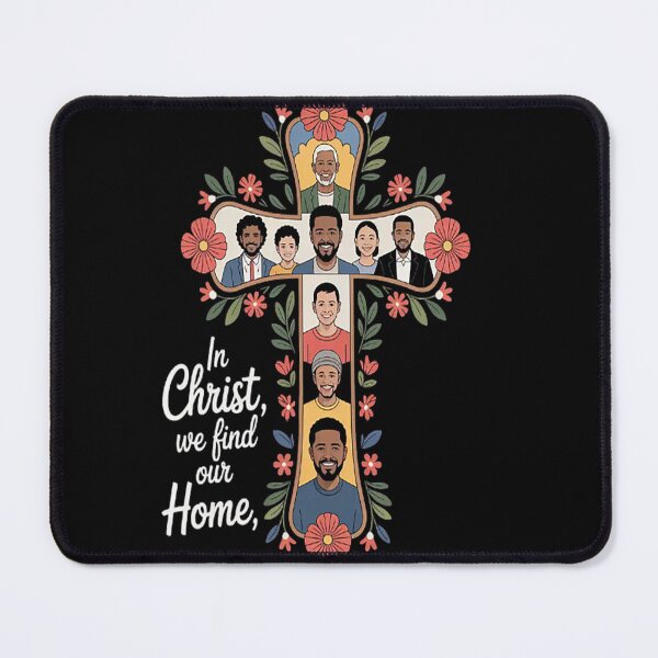 Item preview, In Christ We Find Our Home Faith And Family designed and sold by TheRetroStyle.