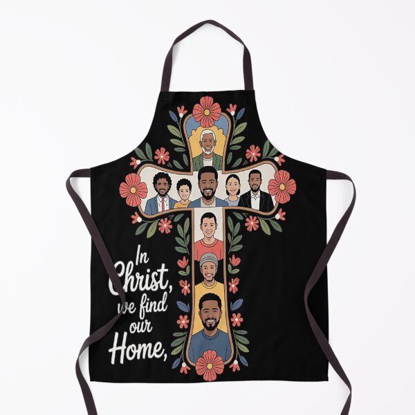 Item preview, In Christ We Find Our Home Faith And Family designed and sold by TheRetroStyle.